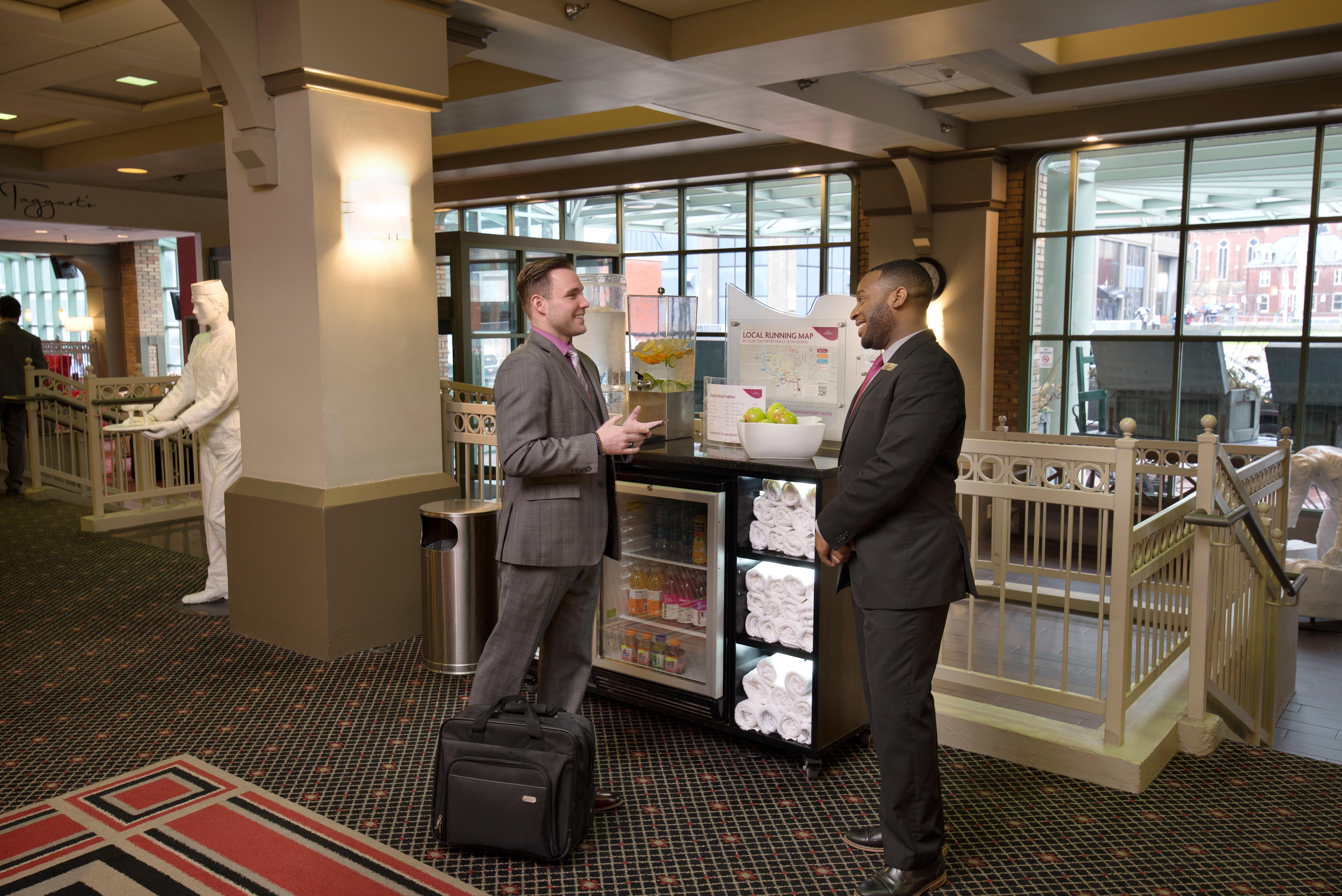 Crowne Plaza Indianapolis-Dwtn-Union Stn By Ihg Hotel Luaran gambar
